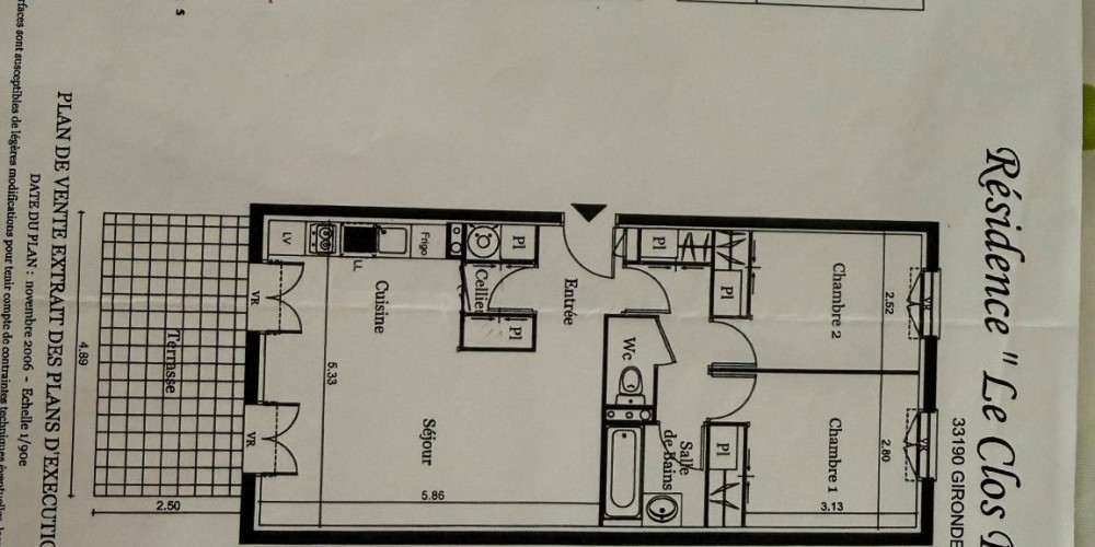 appartement à GIRONDE SUR DROPT (33190)